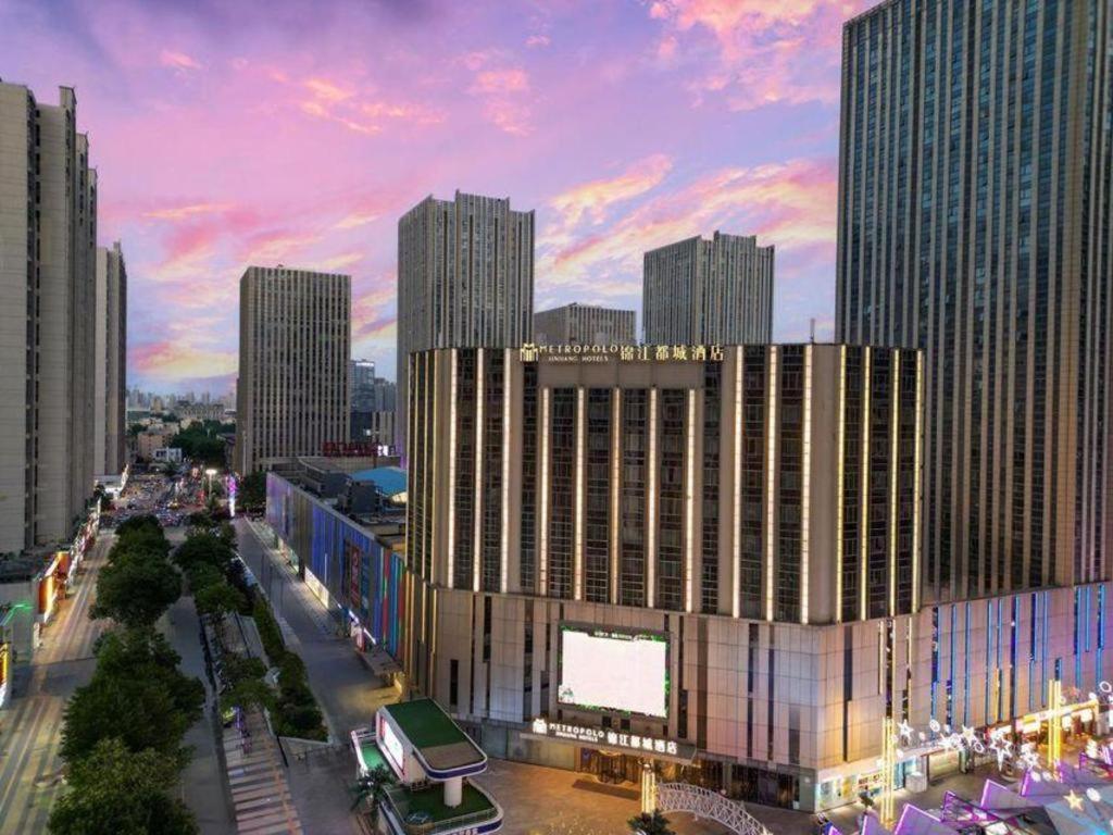 Metropolo Hotel Shijiazhuang Yuhua Wanda Plaza Kültér fotó